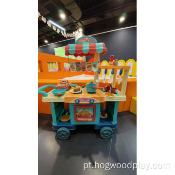 Conjunto de jogos de papéis de chef infantil Conjunto de culinária